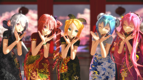 【MMD】TDA式旗袍五人的「隨心所欲Mercy」